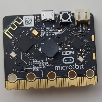 Gastles: microbit - programmeren (PO groep 7-8, VO 1-2)