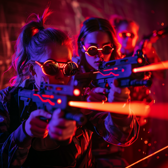 Lasergame battle