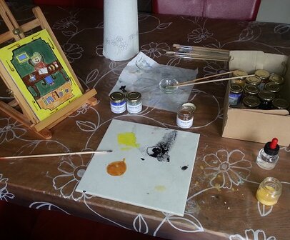 Workshop tempera Inflora