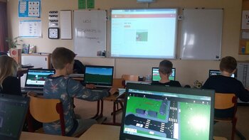 Gastlessen W&T: programmeren in VR met Cospaces