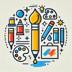 Gastles: tekentechnieken (PO groep 5-8)